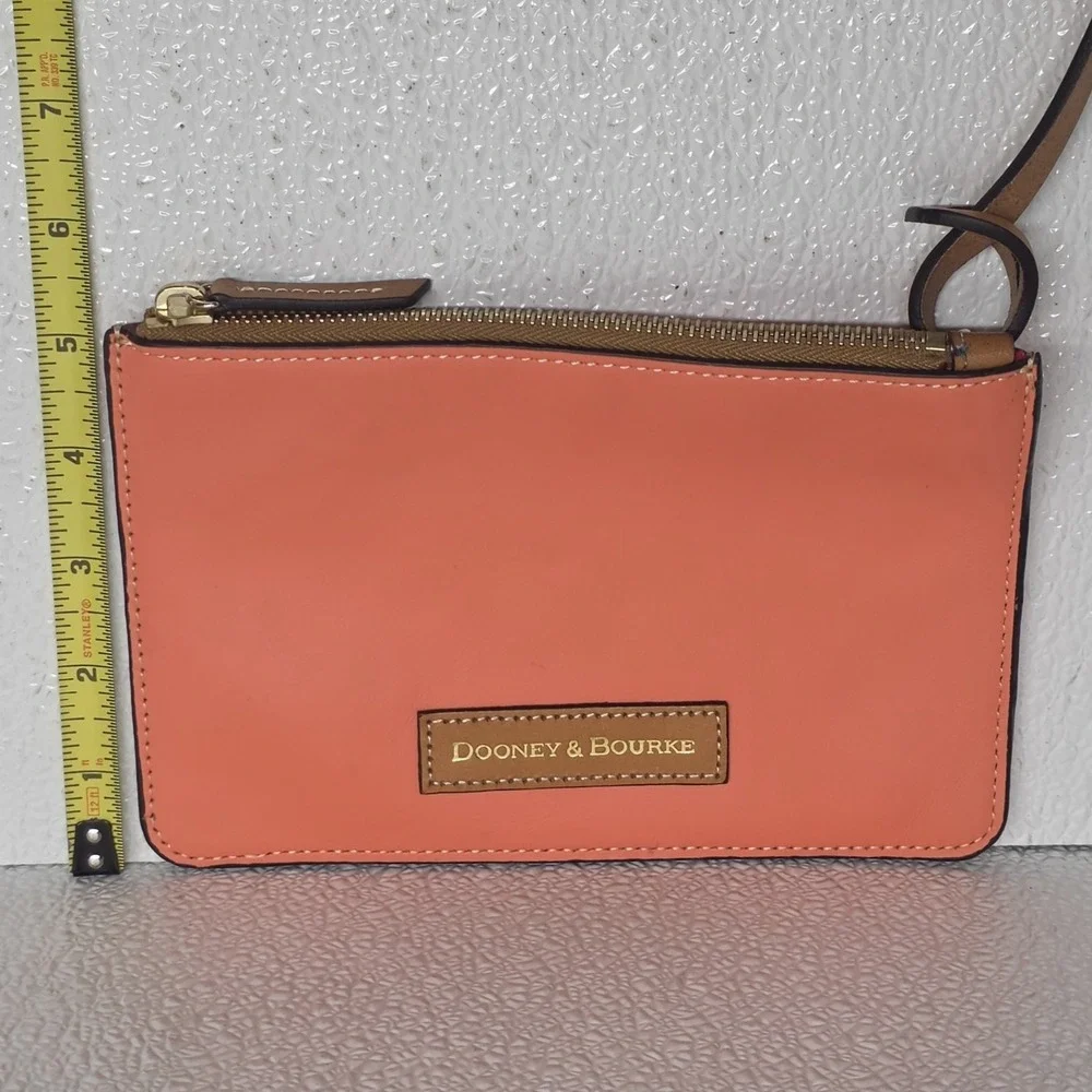 Dooney & Bourke Coral Pink Wristlet Pouch